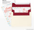 LUXPaper A2 Invitation Envelopes | Peel & Press | 4 3/8" x 5 3/4" | Garnet Red | 80lb. Text | 50 Qty