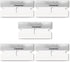 5-Pack Ceramic Single-Edge Razor Blades, Replacement Blades for Razor Blade Scraper Tool, Non-Scratch Glass Top Stove