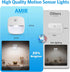 AMIR Closet, Pack 3) Upgraded Motion Sensor Light Indoor, Stair Lights Battery Operated, Cordless Stick-On LED Night