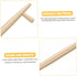 Holibanna Modern Brass Cabinet Pulls Pitch Solid Drawer Handles for Wardrobes Cabinets Bedside Tables Easy Install