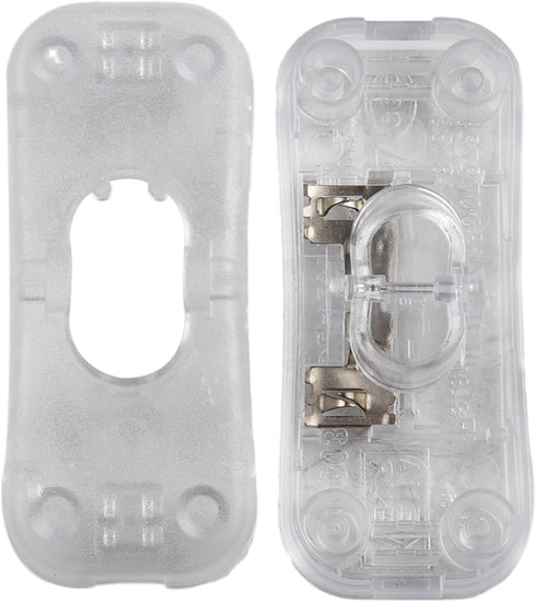 Generic 303 2A 250V-Polycarbonate Push Button Switch, for Table Lamps, Desk Lamps & Floor Lamps Rocker Switch for Matte