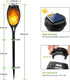 6Pack LNRYY Outdoor Solar Lights, Solar Torch Light with Flickering Flame, Solar Garden Lights Waterproof for Outdoor