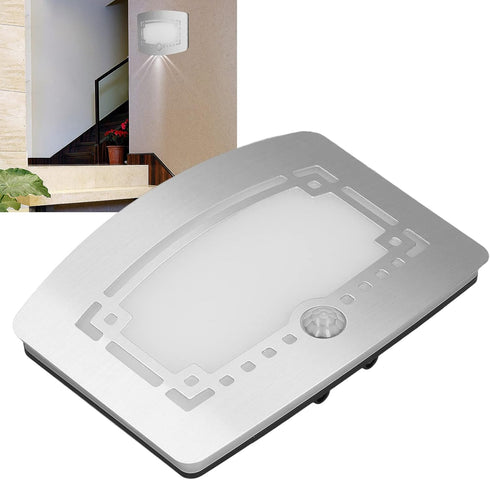 Tyenaza Night Light Lamp, Human Body Sensing Good Fixability Gentle Light Auto Sensing LED Night Light for Bedside