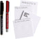 Fresh Outta Fucks Pad and Pen, Funny Sticky Notes and Pen Set, Novelty Gift for Friends