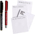 Fresh Outta Fucks Pad and Pen, Funny Sticky Notes and Pen Set, Novelty Gift for Friends