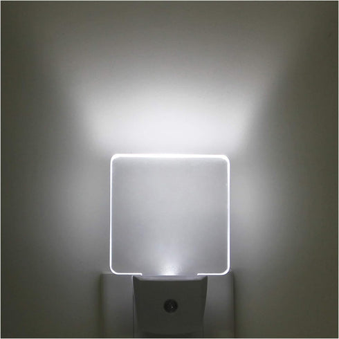 2 Pack 0.5W Plug in LED Night Light with Dusk to Dawn