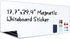 HAMIGAR Magnetic Whiteboard Contact Paper 17.5" X 39.4", Peel and Stick Wallpaper for Wall Dry Erase Board