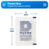 Dry & Dry Silica Gel Packets, Rechargeable Fabric Desiccants for Storage - White - 30 Packets (5 Gram)