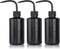 Melphoe Tattoo Wash Bottle Squeeze 3Pcs 250ml for Safety Rinse, Medical Lab Washing, Tattoo Supplies, Black