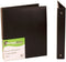 JAM PAPER Premium Crocodile Textured 1 Inch Binder - Black 3 Ring Binder - Sold Individually
