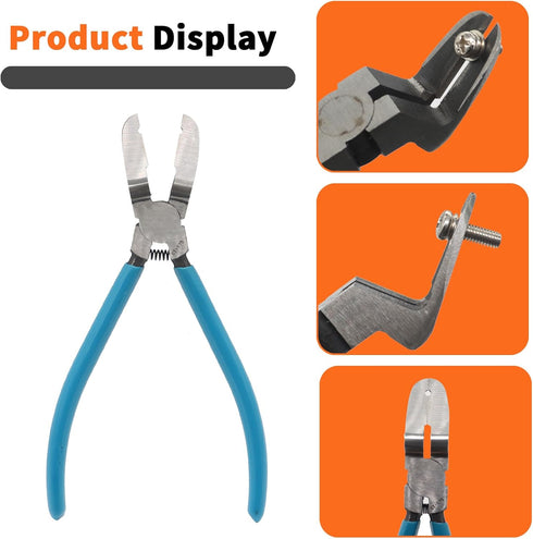 Universal Stainless Steel Fastener Cutter Pliers, Push Pin Pliers, Nail Pulling Pliers