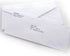 BAZIC White #10 Gummed Seal Envelopes, 4 1/8 x 9 1/2, No Window Mailing Envelopes for Businesses Checks Invoices