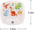 Omeet 2 Pack - Cartoon Dinosaur LED Plug-in Night Light for Kids - Wall Lamp Take Good Care Children Sleep Light Sensor