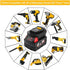 MIL18DL Battery Adapter Converter for Milwaukee to Dewalt Battery, for Milwaukee M18 18V Lithium Battery Convert to