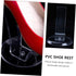 4 Pack Cabilock Shoe Display Stands Pvc Risers Display Shoe Rack for High Heels Holding Rest