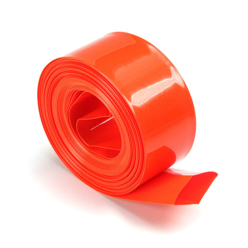 Othmro 16.4Ft Battery Heat Shrink Tubings Kit, 0.91inch Flattening Width Insulation PVC Tubes