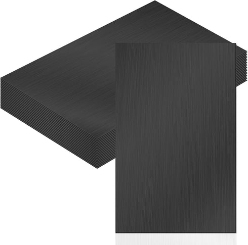 Therwen 20 Pcs 5 x 7 Inch Flashing Aluminum Sheet Roof Flashing