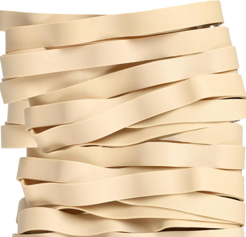 Rubber Bands Size#107, 33PCS Heavy Duty Big Wide Elastic Bands for Office Supply & Trash Can