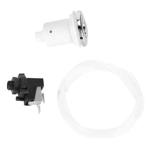 EMUKOEP 250V Set Spa Pool On Off Push Air Button Switch Pneumatic Air Switch Pneumatic Switch Bath Tubing Kits for Home