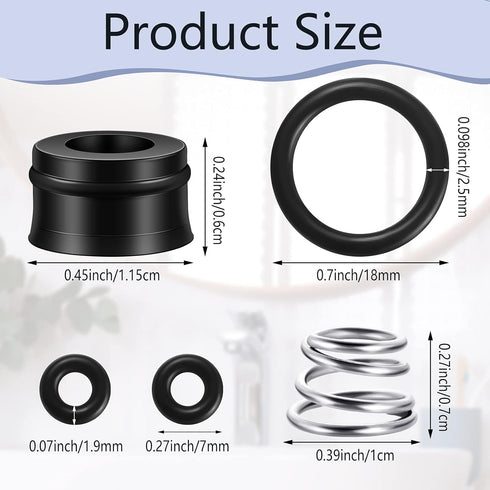 40 Pieces RP4993 Replacement Seats Springs and O Rings Faucet Stem Repair Kit Compatible with RP4993 Faucet Stem Replacement by Hotop