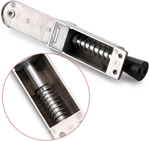 Sumnacon Kickdown Door Stop - Stainless Steel Easy Step Door Stopper, Adjustable Heavy Duty Door Locks Holder