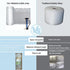 Bubble Cushioning Wrap Roll, 12 inch x 144 Feet, Large Bubble Inflatable Air Pillow Column Wrap for Packing and Moving