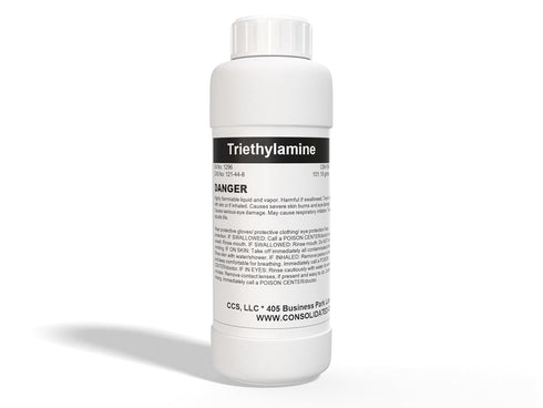 Triethylamine High Purity Solvent - New Tamper-Evident Sealed Bottles, 500ml