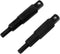 2-Piece Hexagon Key Adapters for HVAC, 1/4-Inch Square Wrench Opening, Carbon Steel