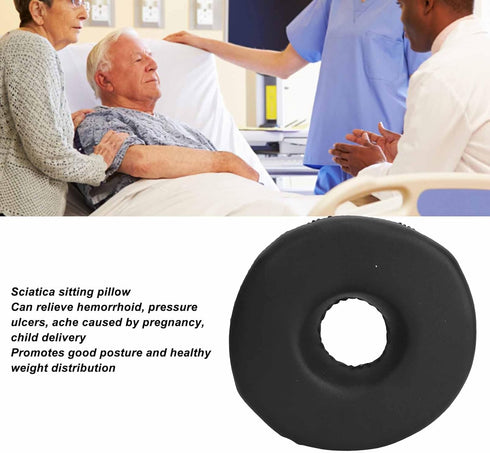 Donut Pillow for Tailbone Pain Relief, Donut Chair Cushions Ache Relieve Hemorrhoid Donut Seat Cushion for Pregnancy After Surgery for Desk Chair