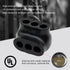 3PC 3 4-14AWG MAKERELE Port Insulated Inline Splice Connectors, Insulated Multi-Cable Connectors, Robust Pre-Filled