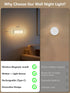 Closet, 2 Pack Kitloo Rechargeable Motion Sensor Night Light, Battery Operated LED Night Light for Kids, Nursery
