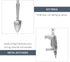 Garneck 5PCS Mini Tool Keychain, Wrench Pendant Keychain, Tool Modeling Keychains, Metal