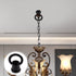 20pcs Veemoon Chandelier Hook Ring Light Fixture, Ceiling Light Hanging Ring Hanger Ceiling Lamp Connectors Pendant
