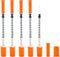 31g 0.5cc Syringes, 1/4 Inch-6mm Compatible U-100, Accurate Measuring, Individually Sealed Packaging (Pack of 100)