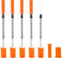 31g 0.5cc Syringes, 1/4 Inch-6mm Compatible U-100, Accurate Measuring, Individually Sealed Packaging (Pack of 100)