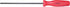 Mayhew Tools 27411 USA Torx Screwdriver, Red T30 x 8-Inch for Precision Work