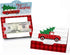 Set 8 Big Dot of Happiness Merry Little Christmas Tree - Red Truck and Car Christmas Party Money and Gift Card Holders