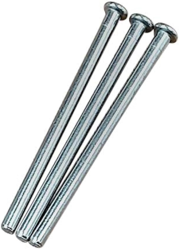 Hinge Outlet Hinge Pins for Doors, 3.5 inches, Satin Nickel, 3 Pack