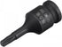 uxcell T20 Impact Torx Bit Socket, 35mm Length, 1/4" Square Drive, CR-MO Metric Sizes