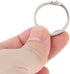 Smgda 30 Pack 1 Inch, Loose Leaf Binder Rings Office Metal Book Rings, for Index Cards, Rings for Flash Cards, Index