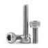 M3 Cap Head Screws, 100pcs M3*6/8/10/12/16/20/25/30 304 Stainless Steel Metric Thread Hex Socket Cap Head Screws