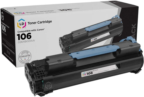 LD Products Compatible Toner Cartridge Replacement for Canon 106 0264B001AA (Black) for ImageClass MF6530 Series