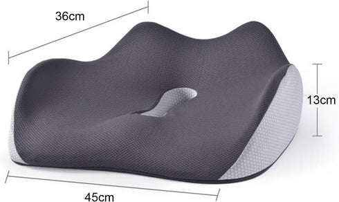 Wilitto Tailbone Hollow Ergonomic Seat Cushion, Hemorrhoids Breathable Office Chair Seat, Sciatica & Back Coccyx Pain