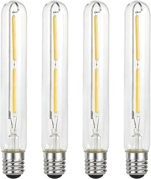 RUB0B0SHOP (4 Pack) T6.5 4W LED Tube Light Bulbs for Exit Sign Light,