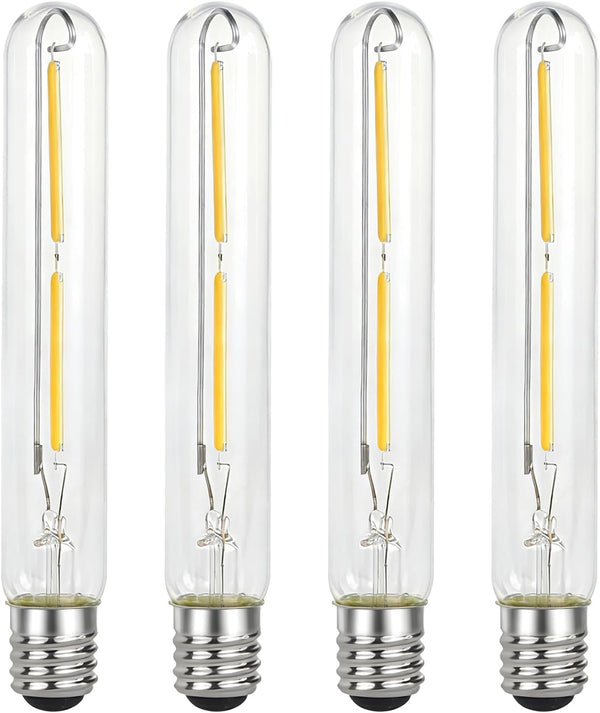 RUB0B0SHOP (4 Pack) T6.5 4W LED Tube Light Bulbs for Exit Sign Light,