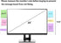 Yocoolfun 2 Monitors,13.6 3.6 Inch Pcs Large Computer Monitor Memo Board for No Edge X Monitor Sticky Note Holder