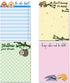 Fancy Land Sloth Memo Pads, 4 Pack Funny Animal Notepads for Office, Home, Teacher Appreciation Gift, School Supply