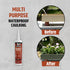 Liquid Rubber Caulk - Hybrid Adhesive and Protective Sealant, White, 1 Pack
