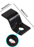 Table Top Fasteners, Z Clips for Table Tops, 20 Packs (Black)