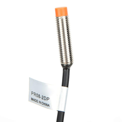 Fafeicy Proximity Switch DC1224V, 3Wire PNP NO Inductive Sensors, 2mm Detecting Distance, 5-8mm Sensing Range,